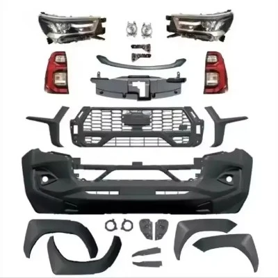1 Set Facelift Body Kits for Hilux Revo Rocco 2015+ Converse to 2023 2024 GR Sports Include Bumper Headlights Grill Rare Lights 1 Set Facelift Body Kits for Hilux Revo Rocco 2015+ Converse to 2023 2024 GR Sports Include Bumper Headlights Grill Rare Lights